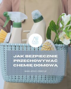 Read more about the article Jak bezpiecznie przechowywać chemię domową
